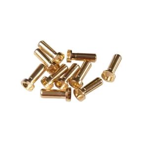 Đầu Nối Đạn Nam Nữ Mạ Vàng 4.0mm 14mm Kiểu Dáng Thấp Cho Động Cơ ESC Pin RC Lipo - Bộ 5/10/20 Chiếc