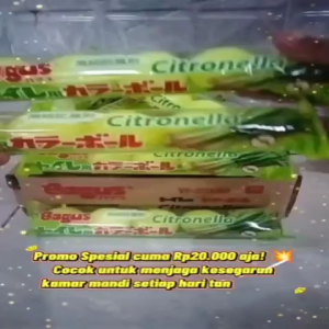 Bagus Kamper Toilet Ball Citronella 200gr