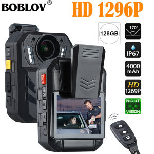 Boblov WA7-D camera hành động mini hd 1296p 128gb nhìn trong đêm 4000mah 170° ống kính thể thao không thấm nước dvr video máy ghi âm bodycam máy ghi hình kỹ thuật số túi xách tay wearable cảnh sát máy ảnh xe máy dash cam cho vlogging