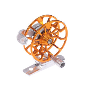 Inertial Metal Fishing Reel Mini Private Reel Portable Lightwight Fishing Raft Reel Winter Outdoor Fishing Tackle Accessories[T]