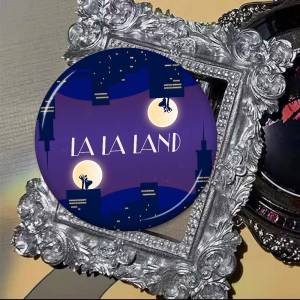 La La Land Music Classic Movie Creative Pins Funny Round Snap-in Brooch Badge Backpack Hat Accessories Jewelry Gifts for Friend
