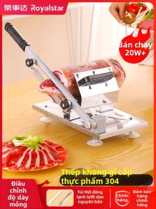 ROYALSTAR | Multi-functional Manual Meat Slicer for Home and Commercial Use
