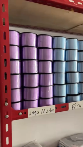 AliMaMa - PITA BALON 100 YARD BESAR - Curly Ribbon Rol Gulungan Kertas Kado Hadiah Buket Ultah Medan