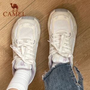 Cameljeans Womens Shoes New Mesh Breathable Jogging Sports Sneakers