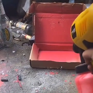 REAIM Spray Paint Gun Cordless Electric Paint Spray Gun Multifunctional High Preesure Spray Gun
