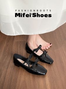 MIFEI | Genuine Leather Soft Soled Non-Tiring Feet Mary Jane Shoes