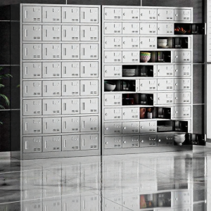 Lockable 304 Stainless Steel Storage Cabinet