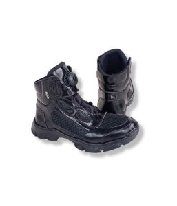 sepatu tactical tali putar mengkilap 003 aleus