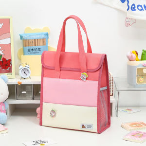 Túi Vải Oxford Có Khóa Kéo Đựng Tài Liệu Túi Đựng Sách Cầm Tay Cho Học Sinh Tiểu Học Và Trung Học Túi Vải Canvas Chuyên Dụng Cho Học Sinh Nam Và Nữ