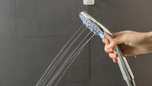 HW037 - 5Modes Shower Head Set High Rainfall Massage Handheld Bath Sprayer Nozzle Shower Head With Hose Bracket Bathroom Accessories