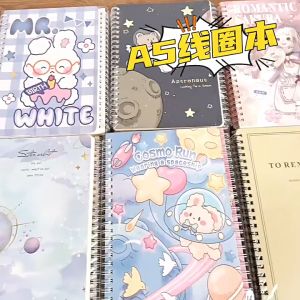 Buku Tulis Motif A5 - Notebook Catatan Tebal - Buku Tulis Harian - 1Pcs