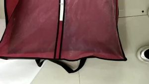 180cm Wedding Dress Dust Cover Dual-Purpose Gown Protective Cover Foldable Long Clothes Storage Bag