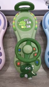 [TẶNG QUÀ]Xe Lắc Cho Bé Xe Chòi Chân Cho Bé Hình Tên Lửa Tải Trọng >100kg Chỗ Ngồi 2 Người Babyhope