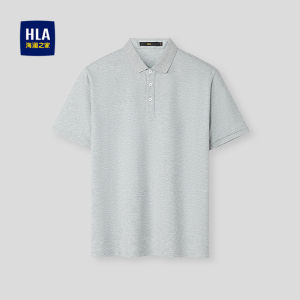 HLA | Áo Polo Tay Ngắn Co Dãn