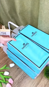 【6 Packs Value Pack】Botare Biru Air-Cushion Cheerful tissue 4-Ply 7680 Sheets tisu gantung Delux Comfort For Family Use