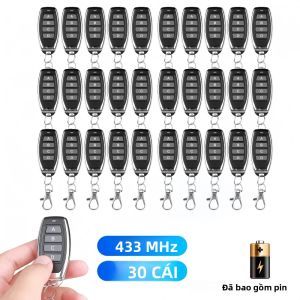 5-50 Chiếc 433 MHz Tự Động Sao Chép Điều Khiển Từ Xa Cho Điện Nhà Để Xe Dụng Cụ Mở Cửa Đa Năng Nhân Bản Nhân Bản Mã Bộ Phát Chìa Khóa Fob Duplicator