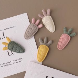 Cute Little Carrot Fabric Patch Hand Sewn Sweater Hole DIY Materials Childrens Clothes Patches Knittedwear Repair Stickers