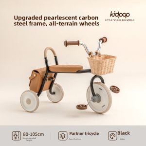 kidpop | Vintage Lightweight Kids Tricycle for Ages 1-3