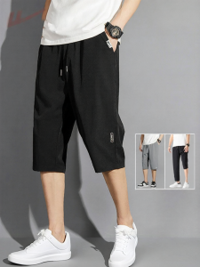 Warrior | Mens Ice Silk Loose Thin Straight Casual Shorts