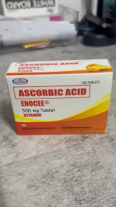 ENOCEE Ascorbic Acid 500mg 100 Tablets VITAMIN C Supplement FDA Approved BNDPHARMA