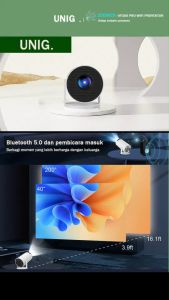 200inch HY300 PRO WiFi Android  Proyektor Smart Box 8000 Projector 4K Ultra 1080p Proyektor Fleksibel Proyektor Laser Portabel Telepon Wireless