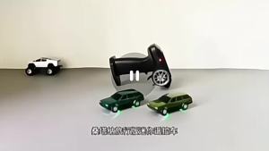 1:64 KaKBeir Mini Alloy RC Car Có Đèn Thiết Kế Cổ Điển Xe Đua Có Thể Sạc Lại Dành Cho Trẻ Em Quà Tặng Sinh Nhật