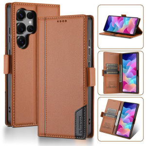 szhaiyu | Leather Wallet Case For Samsung Galaxy S26 S25 S24 S23 S22 Ultra Plus FE Edge A18 A57 A37 A17 A07 A56 A36 A26 A16 A06 A55 A35