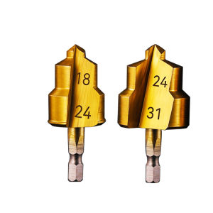 Hex Shank PPR Step Drill Bit (20/25/32mm) – for Plastic Pipe Water Hose PVC