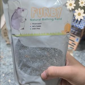 Furby With Flower 500g Hamster Zeolite Sand/ Pasir Mandi Hamster Bebas Debu