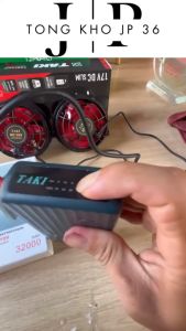 Bộ Phụ Kiện Áo Điều Hoà TAKI 15V - 32000 Mah Quạt 15V động cơ không chổi than (Hàng thông số chuẩn) Bảo hành 12 tháng