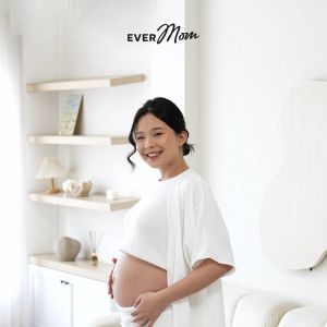 Evermom Natural Belly Balm Hands Free Mess Free - Krim Cegah Stretch Mark & Melembapkan Perut Ibu Hamil [BPOM]
