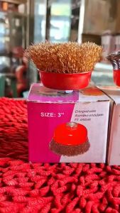 HOME Wire Wheel Brush/Twisted Knotted Cup 3"
