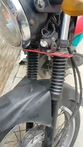 2Pcs Universal Motorcycle Rubber Front Fork Cover Gaiters Gators Boots Shock Absorber【COD】