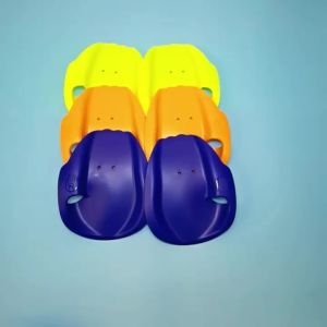 WEFITON1Pair Swimming Hand Paddles - Build Strength & Technique Finger Holes Design for Freestyle & All Strokes
