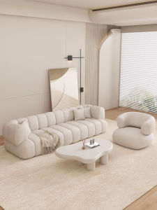 YIZUO | Nordic Minimalist Straight Sofa Creative Rest Area & Reception Furniture