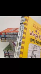 24Book Set Storybook English Image Diary of a Wimpy Kid Comic Bridge Novel Children Daily Reading 6-12 Years