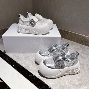 2024 Summer New Womens Breathable Mesh White Shoes Fashion and Versatile Waterproof Platform Casual Sports Shoes for Women