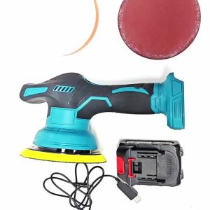 Máy Đánh Bóng Ô Tô Không Dây HIPPCRON Máy Chà Nhám Đa Chức Năng Nhẹ Để Đánh Bóng Kim Loại Làm Sạch DIY - Không Bao Gồm Pin