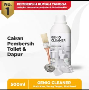 Genio Cairan Pembersih WC Westafel Bowel Kloset Keramik Setanless Syower dll