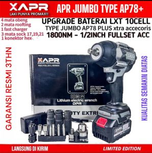 APR MESIN BOR IMPACT WRENCH JUMBO AP78PROMAXM GP EDITION 1850NM