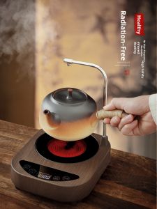MIANXIAOCHENG | Bộ Ấm Điện Tự Đổ Nước Im Lặng