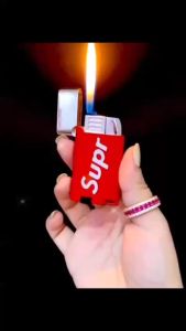 BẬT LỬA SUP RE ME 2 CHẾ ĐỘ LỬA (LỬA NGỌN VÀ LỬA KIM) -  XÀI GAS