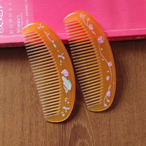 Portable Mini Travel Plastic Comb Thickened Soft Teeth Childrens Hard Teeth Not Easy to Break Small Brush for Boys And Girls