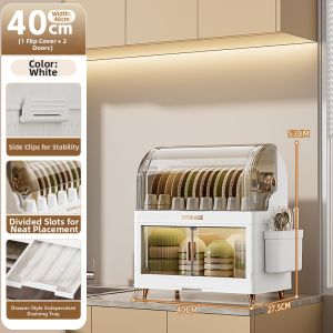 XINGYOU | Multifunctional Drying Rack Dish Organizer With Lid For Kitchen