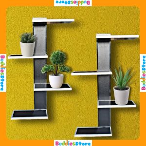 [COD] RAK DINDING MINIMALIS KODE RKA022 KEMBAR ISI 2- RAK PAJANG KAYU SERBAGUNA RAK TEMBOK - RAK HIAS DINDING