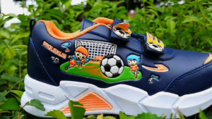 Sepatu Anak paud Tk New Era Silverbot TSUBASA MAX Size 27-32 Murah Berkualitas