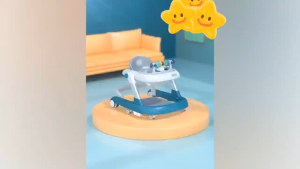 TIDEBUY Baby Walker For Toddler Multifunctional Adjustable Height Push Walker With Music For Baby Boy Free Shipping