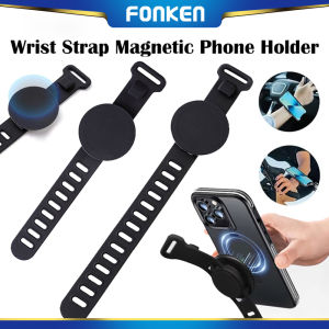 FONKEN Magnetic Wrist Band Holder Hands Free Phone Stand Mount For Magsafe Phone Accessories Sports
