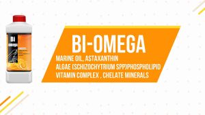 Marine Leader Bi Omega อาหารเหลวเสริมคุณค่าทางโภชนาการสัตว์น้ำ เสริมเม็ดไขมันและเพิ่มความแข็งแรงในตับกุ้ง เพิ่มอัตรารอด ขวด 1 ลิตร