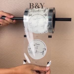 Plastik Seal Cup/Sealer Cup Minuman Dengan banyak bermotif